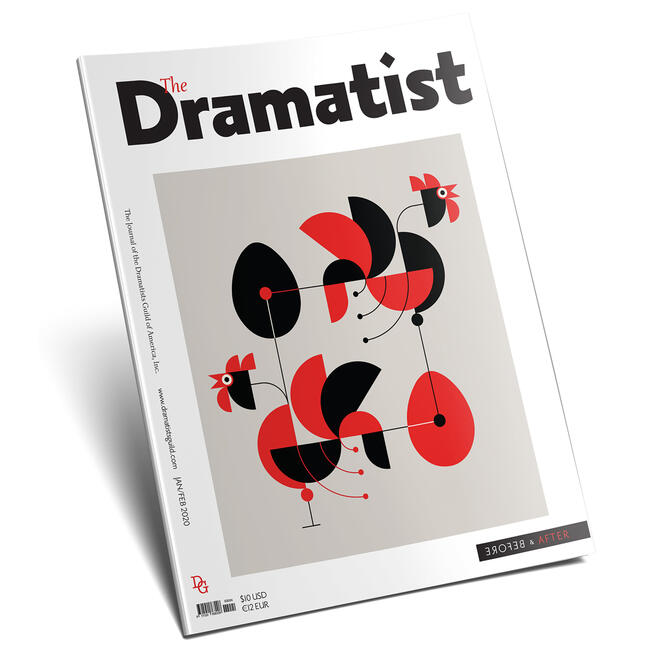 Dramatist Mag Before After