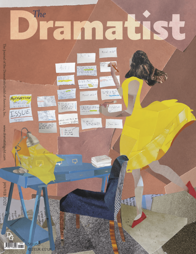 Cover of The Dramatist Jan/Feb 2022: The Motivation Issue