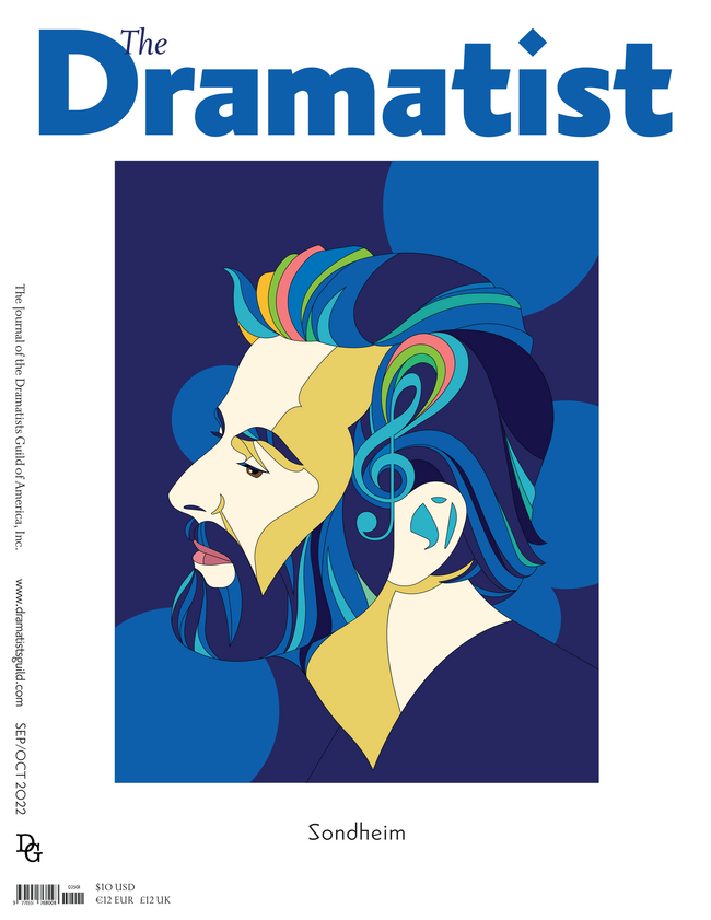 Cover of The Sondheim Issue of The Dramatist