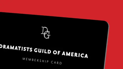 DG Membership Card Against a Colored Background