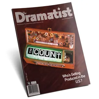 Cover of The Dramatist Nov/Dec 2015: The Count 1.0